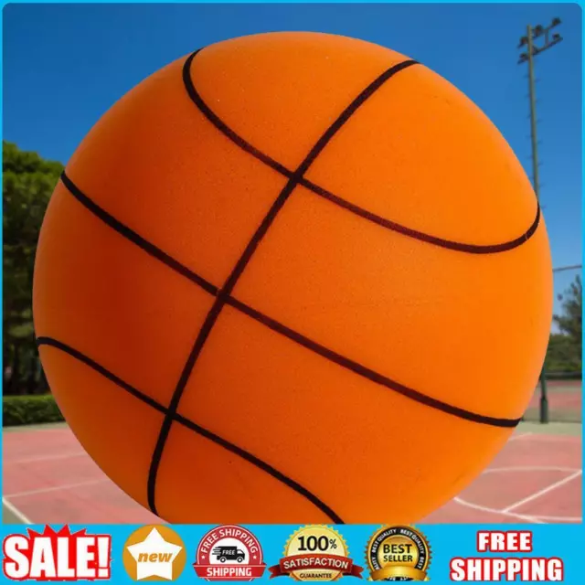 Mute Dribbling Basketball Lightweight Bouncing Recreation Ball Indoor Sports Toy
