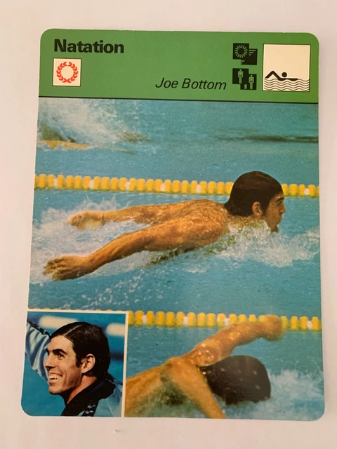 Carte Collection Éditions Rencontre 1979 - Natation, Matt Vogel