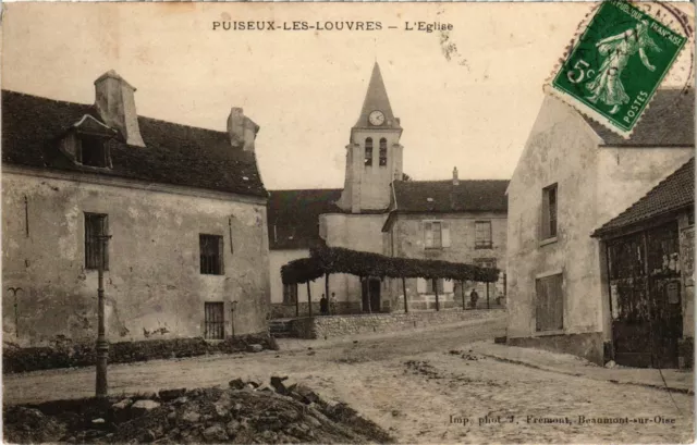 CPA Puiseux-les-Louvers - L'Église (107933)