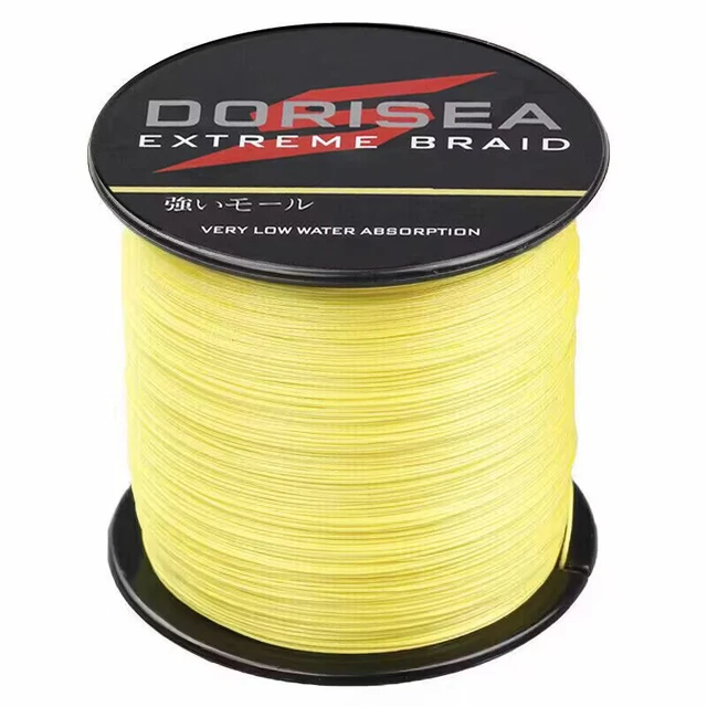 Línea De Pesca Trenzada Dorisea Extreme PE Dyneema - 100M A 2000M