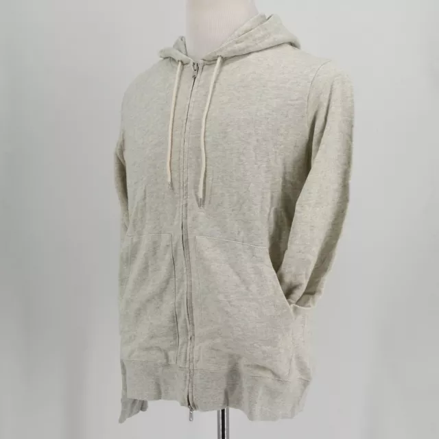 CLUB MONACO ESSENTIAL NWT $181 Loopback Cotton Dual Zip-Up Men’s Hoodie Sweater