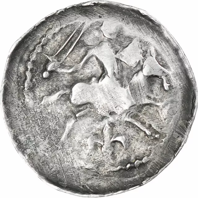 [#348497] France, duché de Lorraine, Ferri III, Denier, 1251-1303, Neufchâteau,