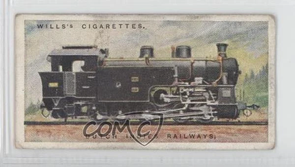 1924 Wills Railway Engines Tobacco Dutch Indies Railways #33 1m8