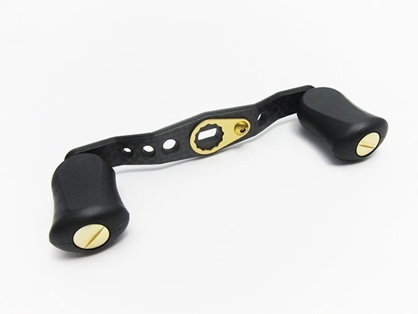 KTF IXA HYPER Offset Carbon Handle 90mm GOLD for DAIWA ABU