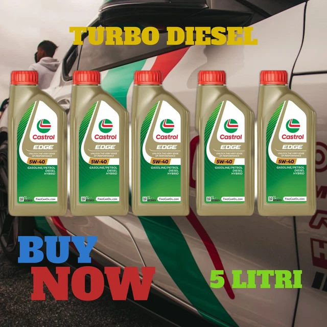 1535F3 CASTROL EDGE Olio Motore 5W-40, 4l, Olio Sintetico 100% AUTODOC - Foto 4