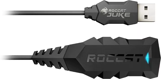 Roccat Juke Virtual Surround Sound 7.1 with USB Stereo Soundcard Headset Adapter