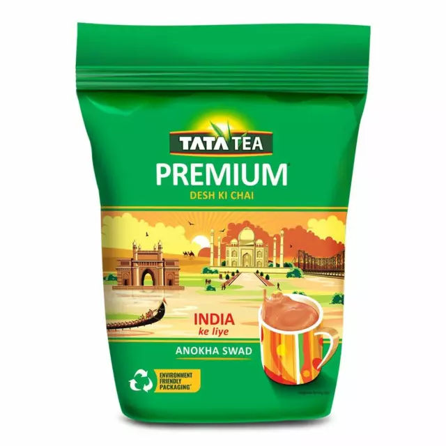 Tata Tea Premium 1 kg Pouch Indian Tea Blends Chai Black Tea Loose CTC Tea 1000g