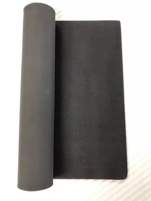 Rubber Sheet Rolls Strips 1/8” THK x 18.5" D x 57" L Solid Flooring Pads Mat