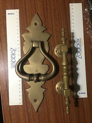Brass Door Handle Knocker+ Puller - used - Choose the one you want