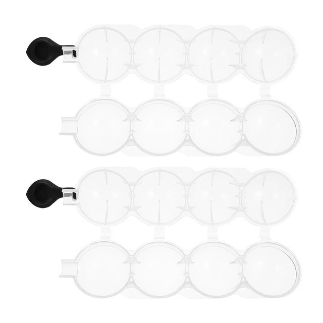 Stampo hockey su ghiaccio fai da te stampi in silicone gomma cubetto di ghiaccio plastica trasparente