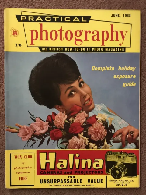 Practical Photography Magazine- June  1963 -VGC