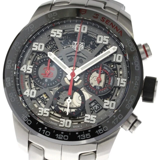 TAG HEUER with box TAG HEUER TAG Heuer Carrera Ayrton Senna Special Edi