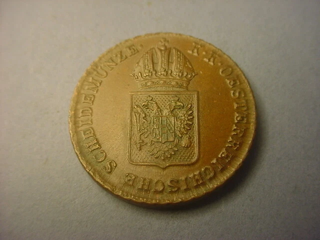 Austria Kreuzer 1816 A Brown UNC #74749