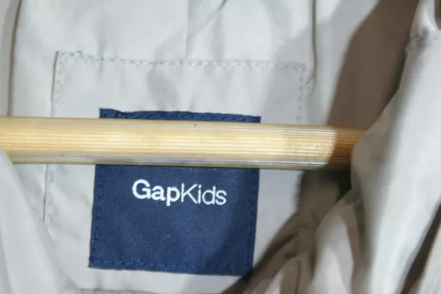 Gap Kids Girls Zip Hooded School  Jacket -Cream- Age 3