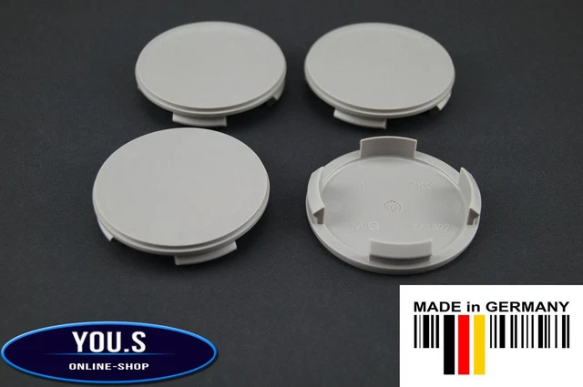 4x Mozzo Ruota Cap Coprimozzo Copricerchio 60mm Grigio Per Renault - Foto 12