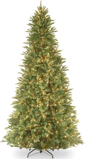 NiB National Tree Company PreLit Artificial Giant Slim Christmas Tree $1580 os15