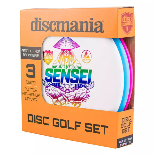 Frisbee Discgolf, Sportdiscs Discmania Active 3-disc Set Discgolf Farben Mischen