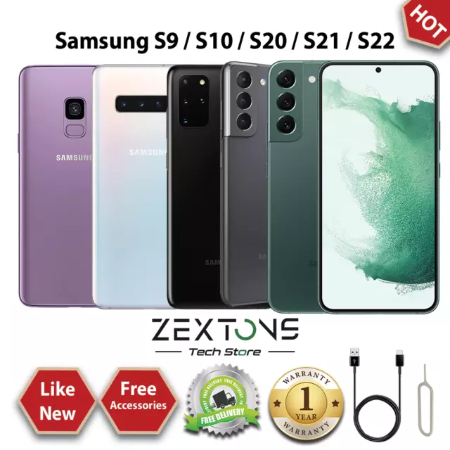 Samsung Galaxy S9/S10/S20/S21/S22 128GB SingleSim Smartphone Unlocked Grade A++