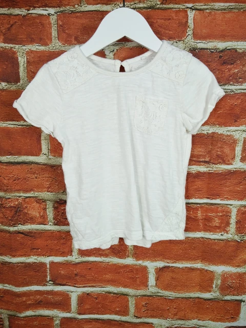 Girls Bundle Age 3-4 Years Next Gap M&Co Summer T-Shirts Check Spot Plain 104Cm 2