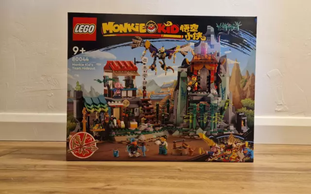 Lego Monkie Kid, 80044, Monkie Kid's Team Hideout, New and sealed