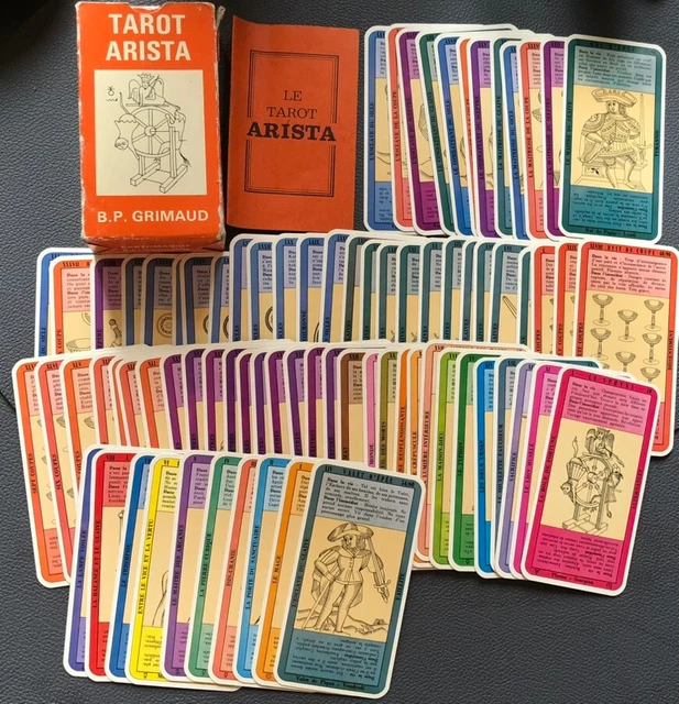 Jeu ancien de 36 cartes anciennes tarot divinatoire voyance Dondorf Lenormand eB