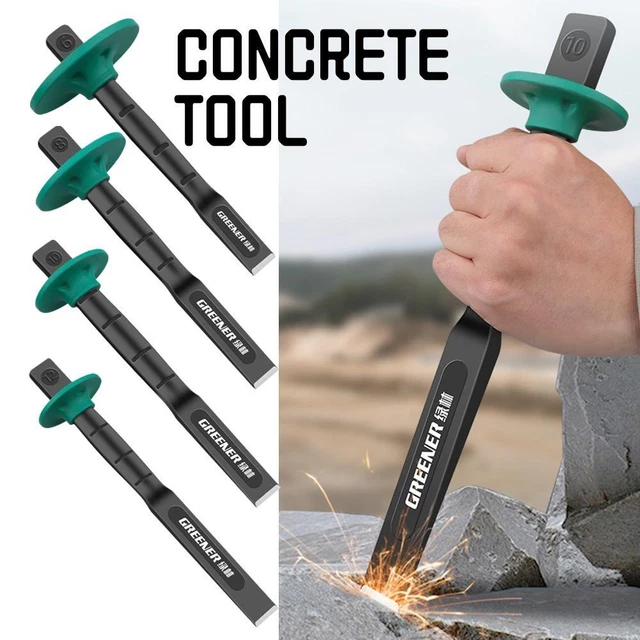 CONCRETE TOOL CHISEL Head Cement Stone Splitter Masonry Chisel Flat