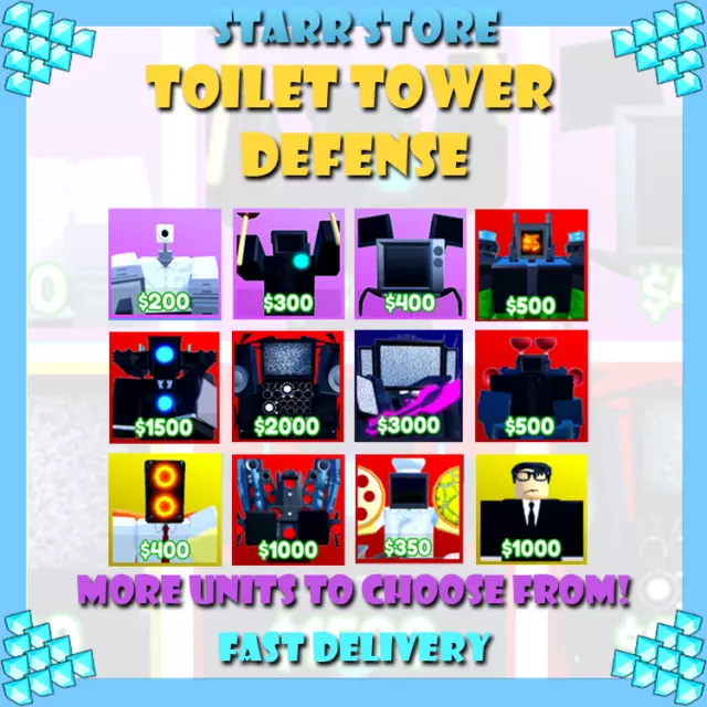 Toilet Tower Defense | Roblox | TTD | Corrupted Cameraman