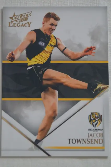Richmond Tigers AFL-VFL Football Select Legacy In Action Card Jacob Townsend