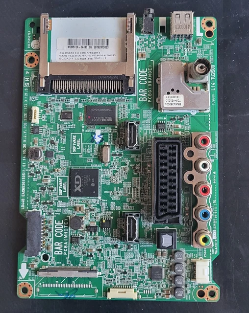 PLATINE MAIN BOARD ref EBT64181610 pour tv LG 43LH604V-ZB EUR 39,00