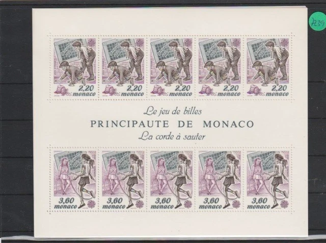 Monaco    Block  postfrisch    MiNr. Block 44