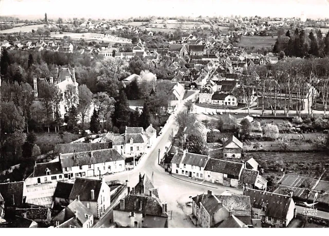 58 .n° 204727.st amand en puisaye.vue générale. cpsm - 15 x 10.5 cm.