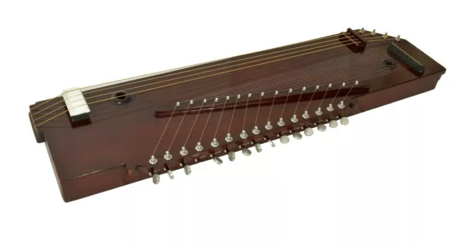 Musical String Instrument Full Rich Drone Sound 2 In One Swarmandal Cum Tanpura