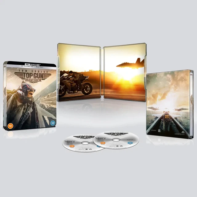 TOP GUN MAVERICK 4K Ultra UHD + BluRay UK Limited Edition Steelbook
