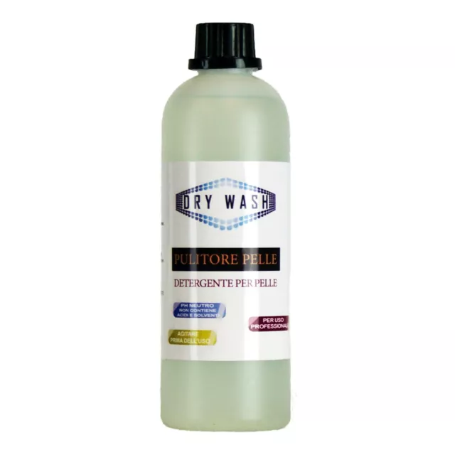 Pulitore Pelle - Pulizia e Disinfezione per Interni in Pelle | Formato 500 ml |