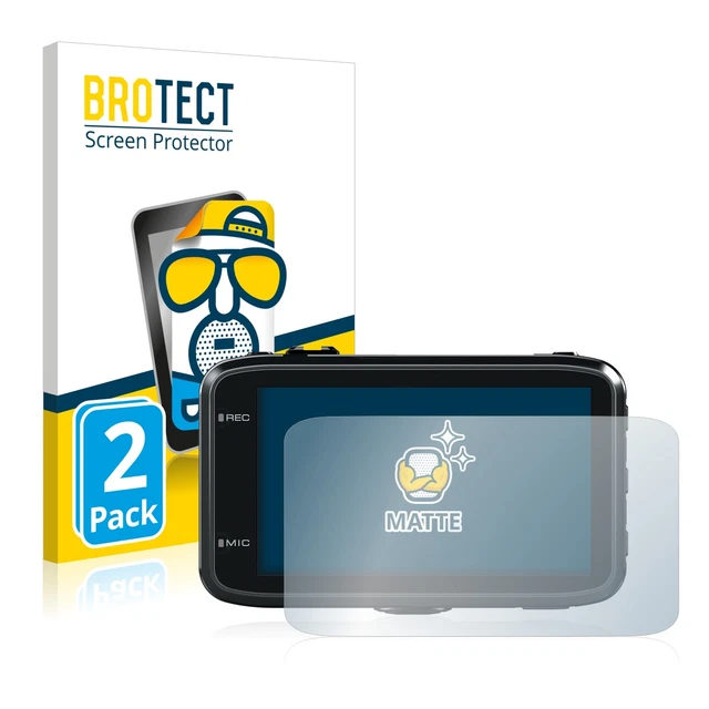 2x Antiriflesso Pellicola Protettiva Opaca per Kenwood DRV-830 Protezione