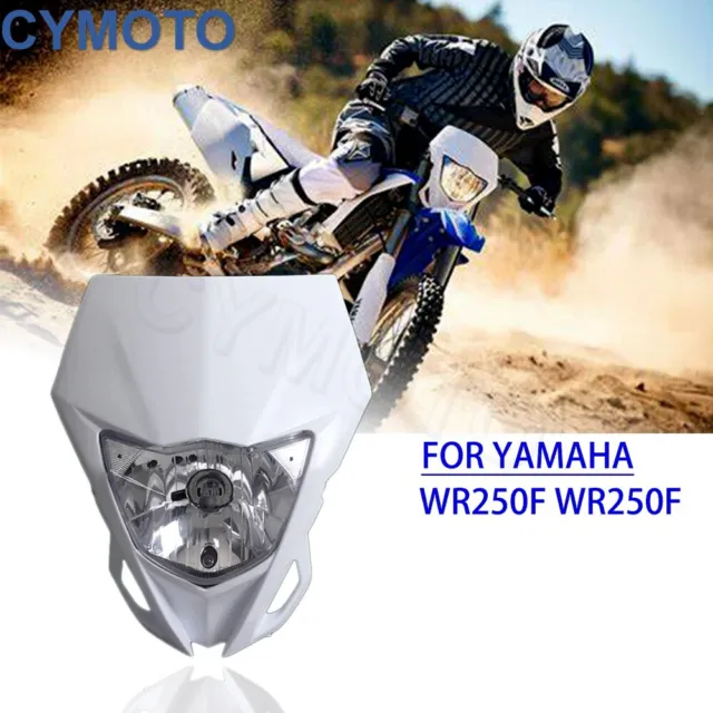 250cc Dirt Bike Enduro Headlight For Yamaha YZ250 YZ125 WR250F WR450F Headlight