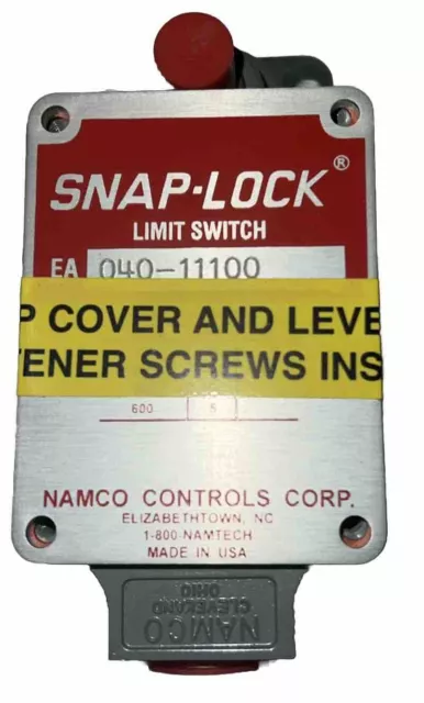 Namco Snap-Lock Limit Switch 040-11100 NEW
