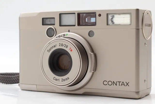 [ MINT ] Contax Tix Carl Zeiss 28mm f/2.8 Point＆Shoot APS Film Camera From JAPAN
