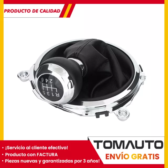 Pomo De Cambio 6+R + Fuelle Con Marco Para Audi Tt 8J3  Roadster 8J9  06-14