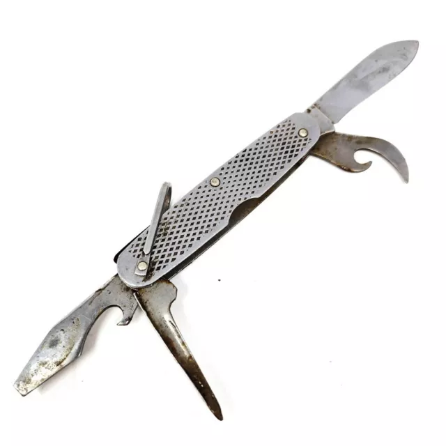 Vintage Camillus 1981 Multi Functional Folding Pocket Knife and Bottle Opener