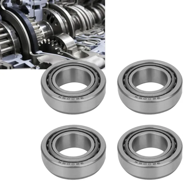 4Pcs Tapered Roller Bearing Set For Automotive Car Gears 32005（2007105E）❀