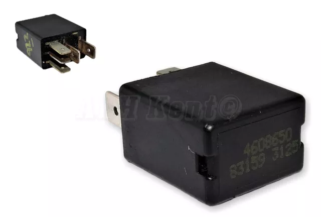 922-Chrysler Jeep Dodge (1993-2014) 5 Pin Multi-Use Black Relay 4608650 12V