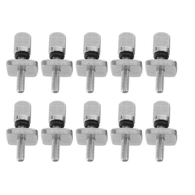 10 Pieces Fin Screw Surfboard Screw Stainless Steel Surfboard Screws Surfbo V2Z1
