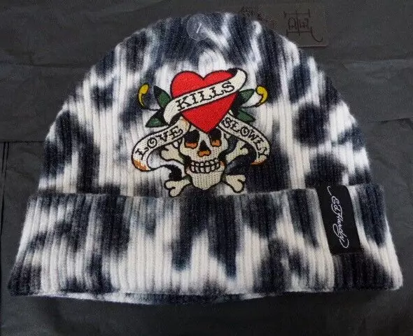 ED HARDY BEANIE Love Kills Slowly Tattoo HAT Christian Audigier