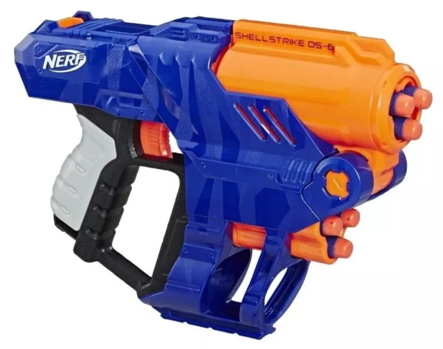 Nerf N-Strike Elite Shellstrike DS-6 Blaster  By Hasbro NEW~ FAST & FREE POSTAGE 2