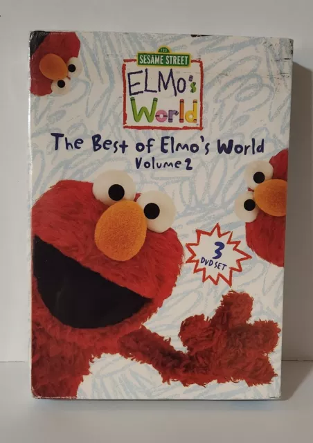 SESAME STREET ELMO'S World: The Best of Elmo's World: Volume 2 (3 DVD ...