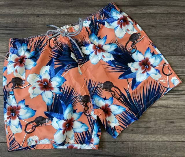 Ted Baker Tropicale Stampa Hudsan Pantaloncini da Nuoto Taglia XL (TB 5) BNWT