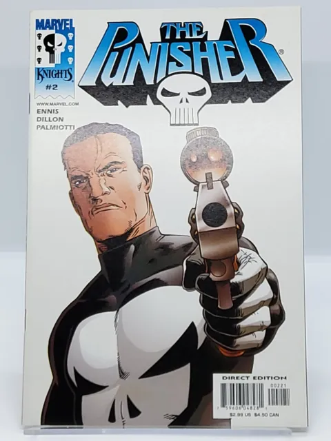 The Punisher #2B VF/NM Ennis Dillon Marvel Knights 2001