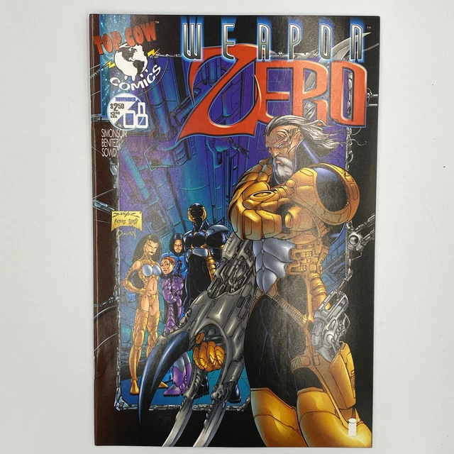 Weapon Zero #8 Vol 2 1996 Top Cow Comics WE COMBINE SHIPPING