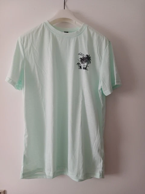 TEE-SHIRT VERT ANIS Marque GS Georg SCHUMACHER Taille L - Neuf EUR 8,00 - FR